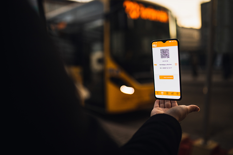 Parhaan hinnan lippu Föli-sovelluksessa